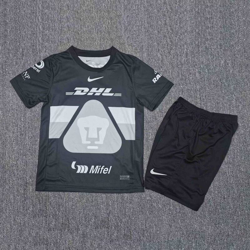 Kids-UNAM 25/26 GK Black Soccer Jersey